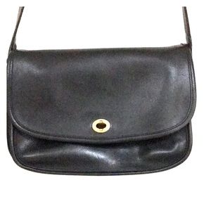 Vintage Coach Raw Leather HandbagCity 9760